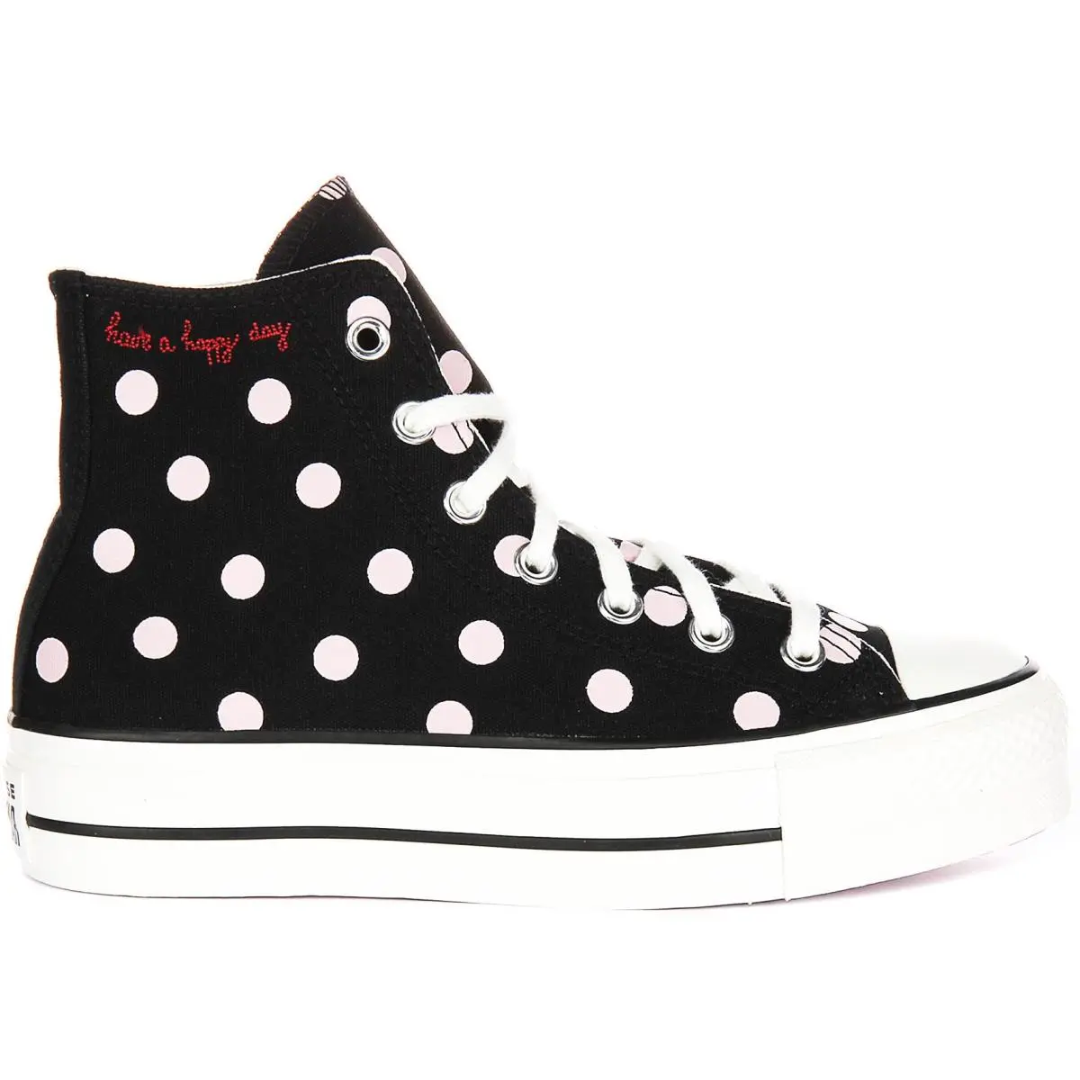 Converse shoes - Black Pink 6