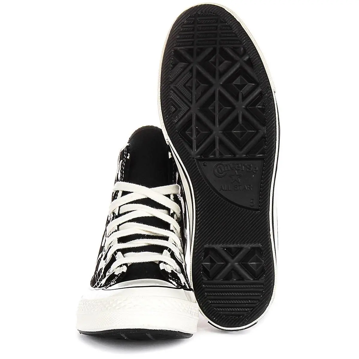 Converse shoes - Black Pink 27