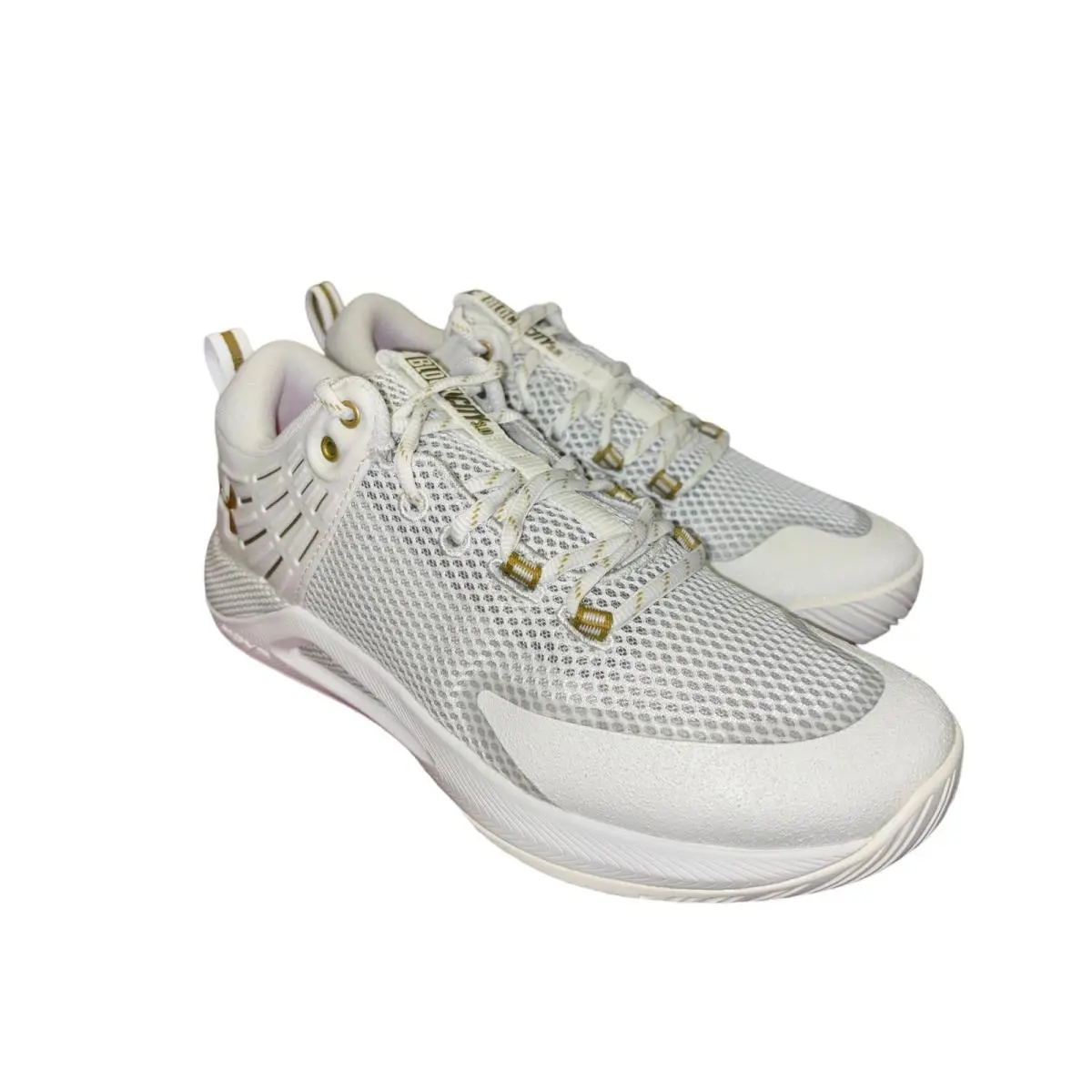 Under Armour shoes - HOVR Block City - HOVR Block City - 3023709-103 - White/Metallic Gold, Manufacturer: White/ Metallic Gold 3