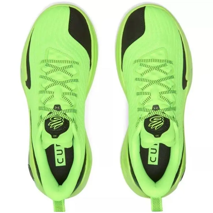 Under Armour shoes - Under Armour Curry 12 EXTL - 3027633-001 - Green, Manufacturer: Green/Green/Black 4
