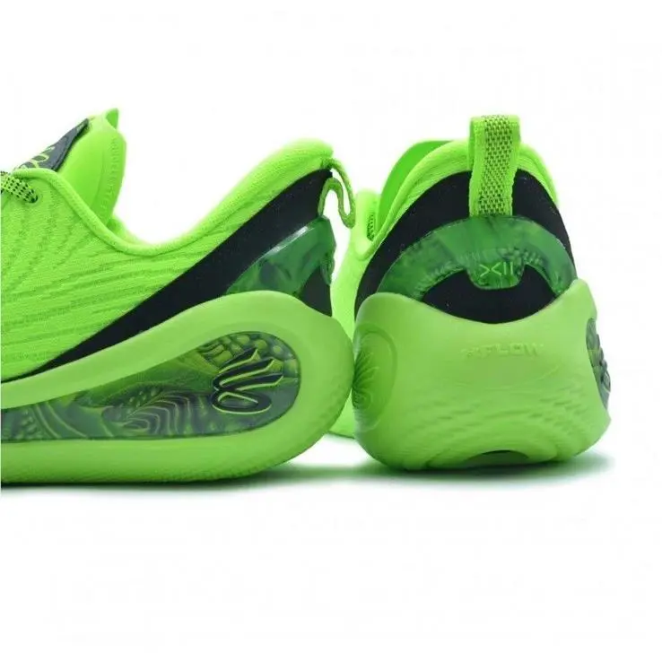 Under Armour shoes - Under Armour Curry 12 EXTL - 3027633-001 - Green, Manufacturer: Green/Green/Black 5