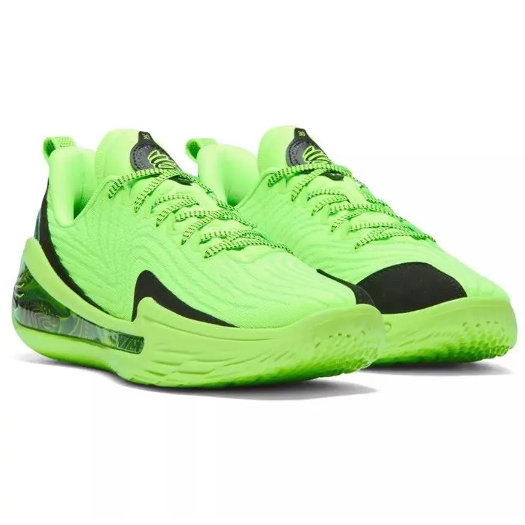 Under Armour shoes - Under Armour Curry 12 EXTL - 3027633-001 - Green, Manufacturer: Green/Green/Black 11