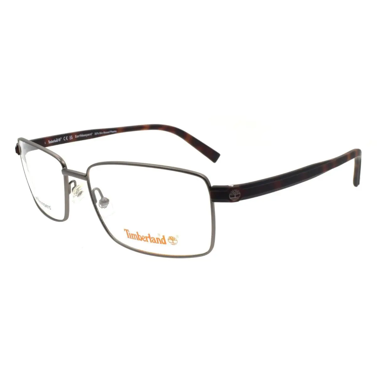 TB1820 009 Men`s Eyeglasses Frames Large 58-17-150 Gunmetal by Timberland