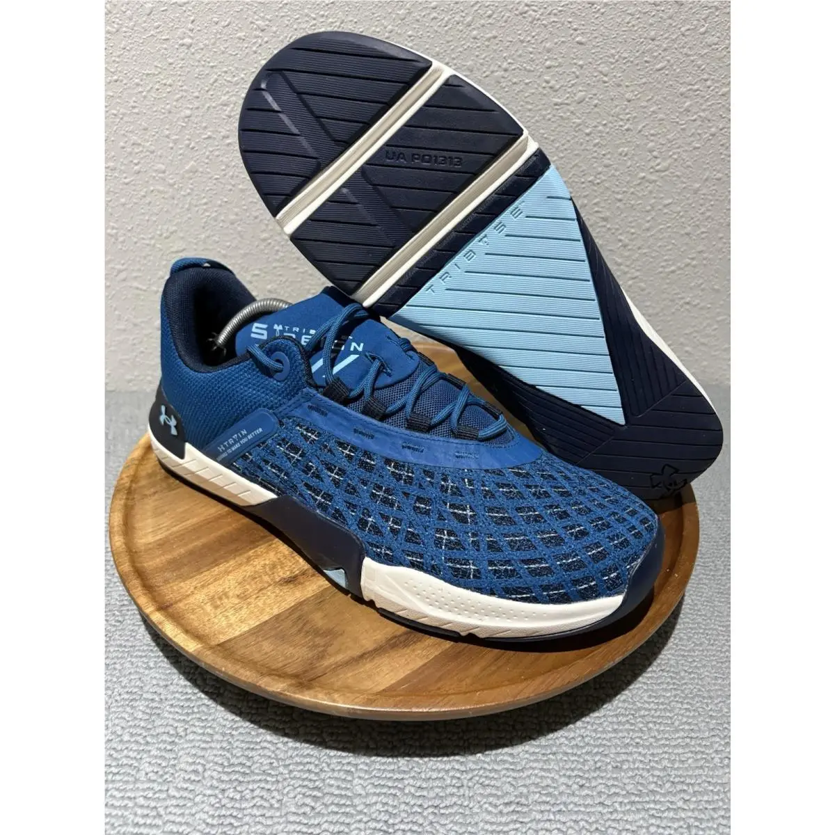Mens Size 12 -under Armour/tribase Reign 5/Blue/Training Sneakers by Under Armour