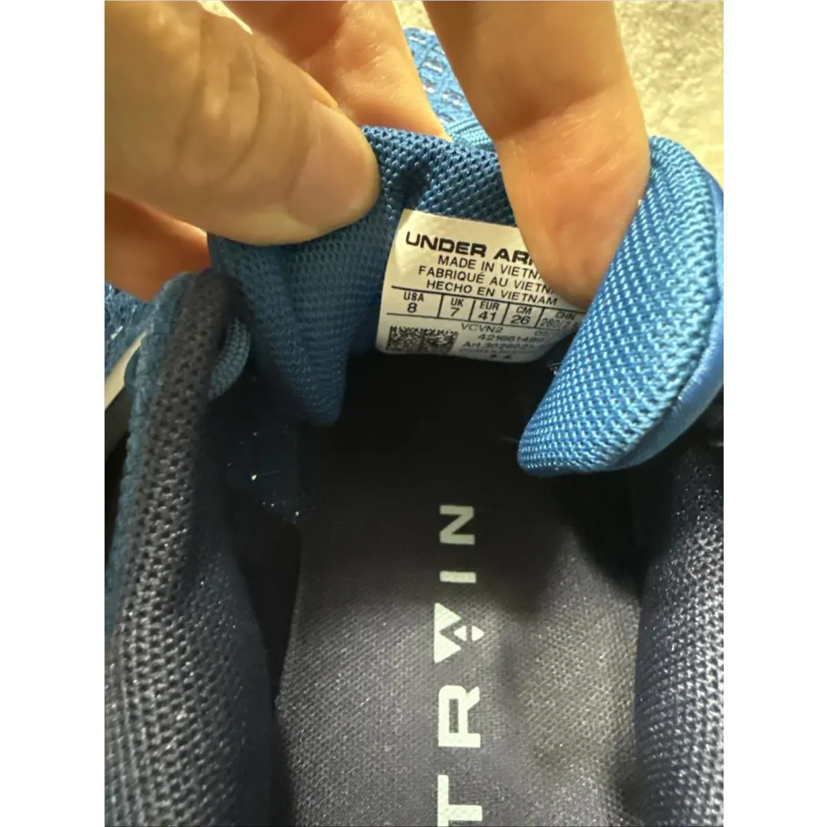 Under Armour shoes - Under Armour TriBase Reign 5 - 3026021-401 - Blue 10