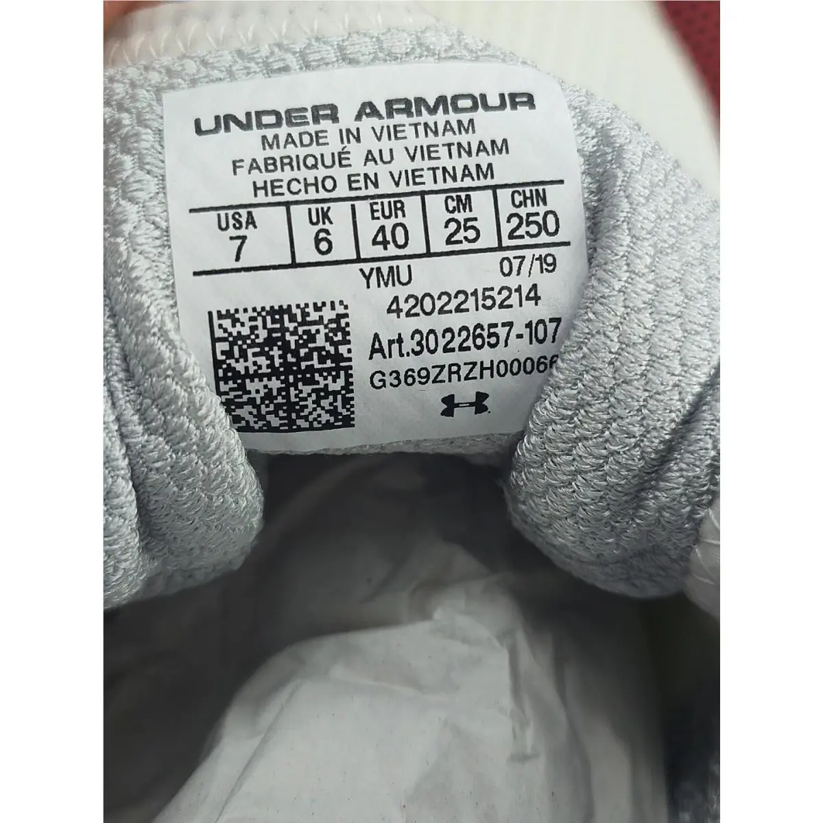 Under Armour shoes - Under Armour HOVR Havoc - HOVR Havoc - 3022657-107 - White (UPC: 193000208412) 3