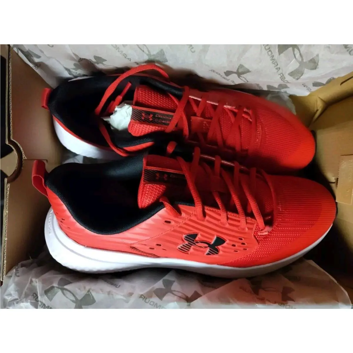 Under Armour shoes - Under Armour Charged Commit - Charged Commit - 3026017 - Red (UPC: 196885655869) 1