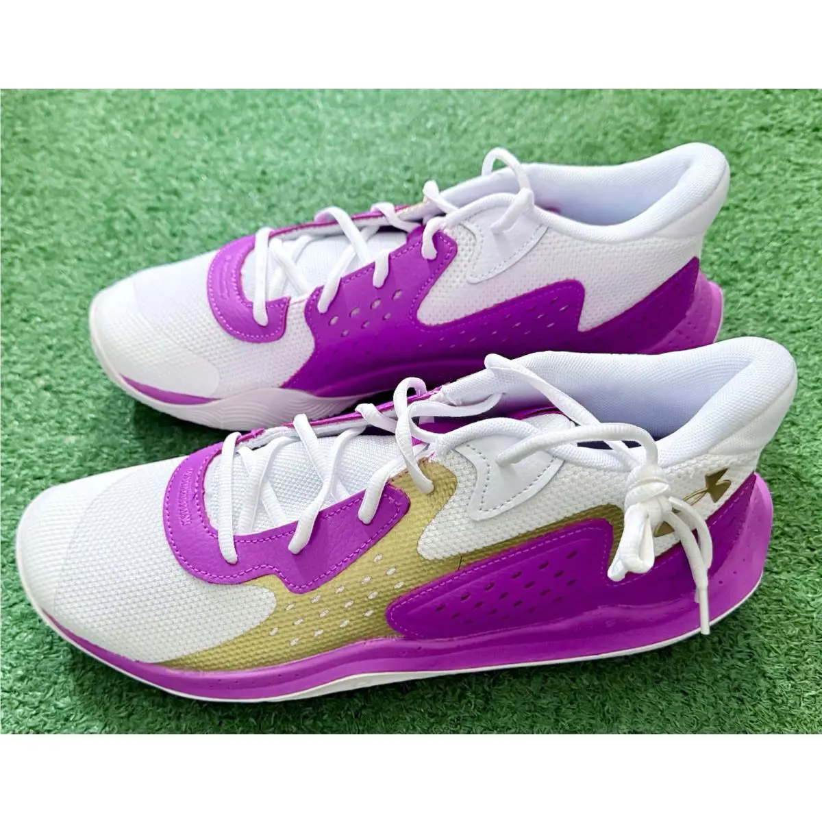 Under Armour shoes - Under Armour Jet 23 - Jet - White, Purple, Violet 1
