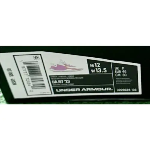 Under Armour shoes - Under Armour Jet 23 - Jet - White, Purple, Violet 4
