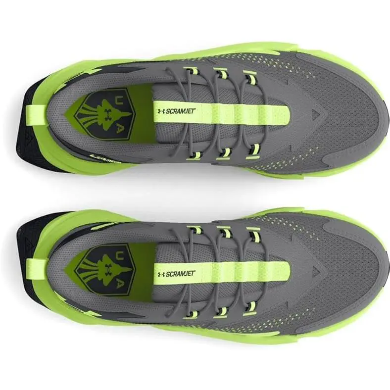 Under Armour shoes - Under Armour Grade School Scramjet 6 - Gray (UPC: 197777524249) 2