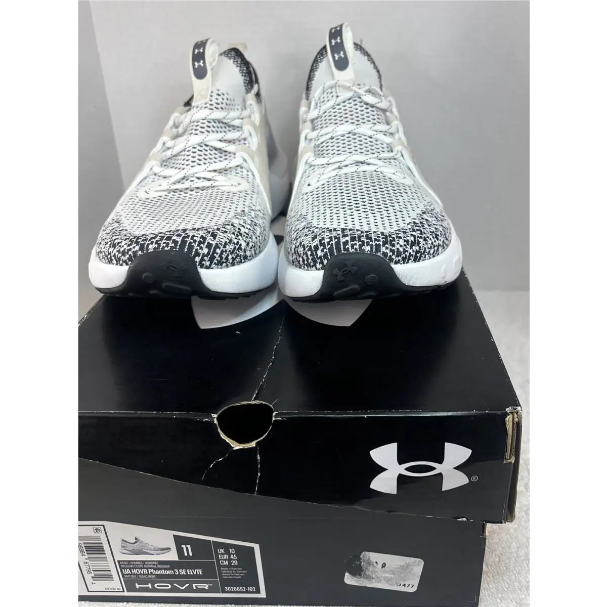 Under Armour shoes - HOVR Phantom 3 - HOVR Phantom - 3026652-102 - White (UPC: 196884677954) 9