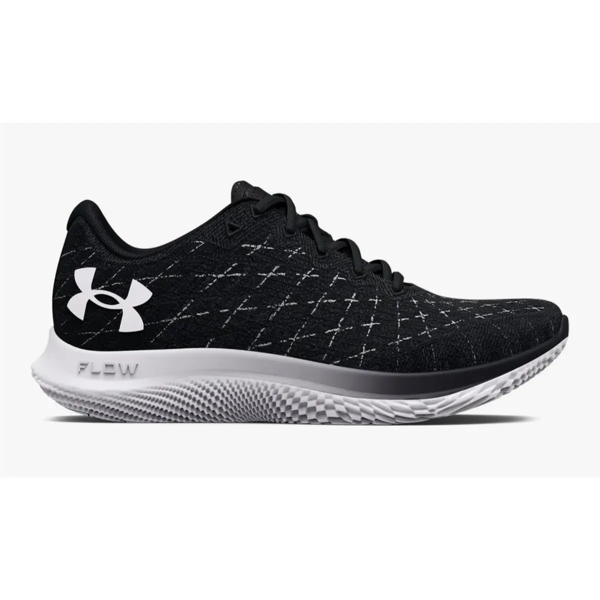 Size 7 - Women`s Under Armour Flow Velociti Wind 2 Black Reflective