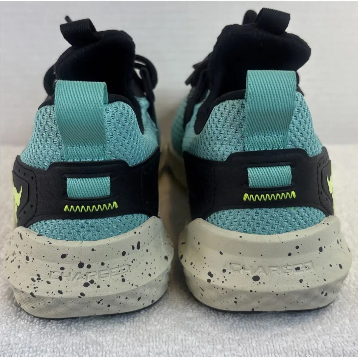 Under Armour shoes - Under Armour Project Rock 4 - 3027345-300 - Green/Black (UPC: 196885801037) 3