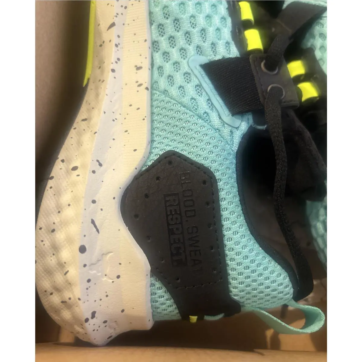 Under Armour shoes - Under Armour Project Rock 4 - 3027345-300 - Green/Black (UPC: 196885801037) 8