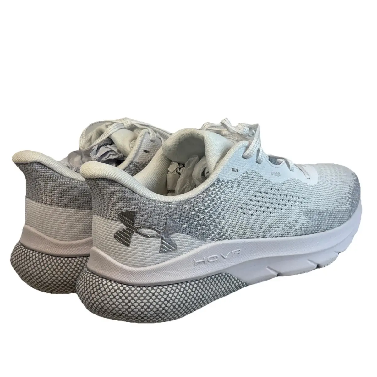 Under Armour shoes - Under Armour Turbulence 2 - Turbulence - 3026525-101 - White & Gray (UPC: 0196883945177) 7
