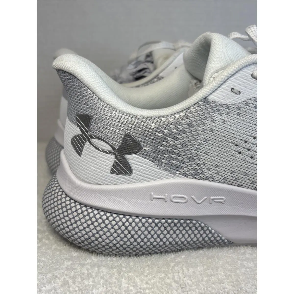 Under Armour shoes - Under Armour Turbulence 2 - Turbulence - 3026525-101 - White & Gray (UPC: 0196883945177) 8