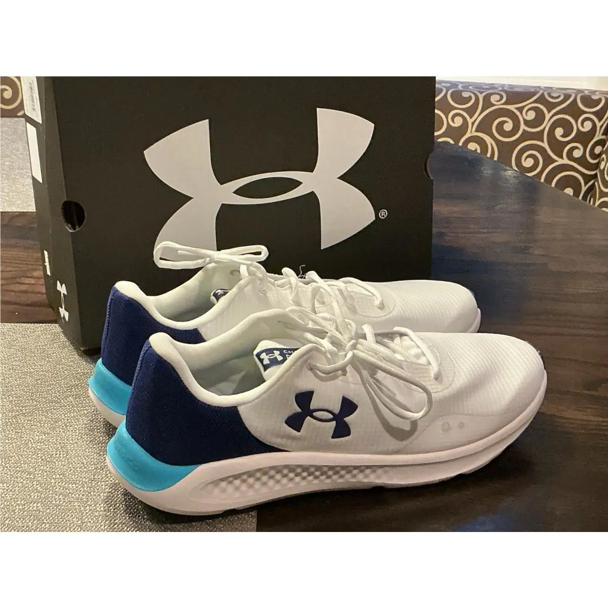Under Armour shoes - Under Armour Charged Pursuit 3 - 3025424-103 - White 6