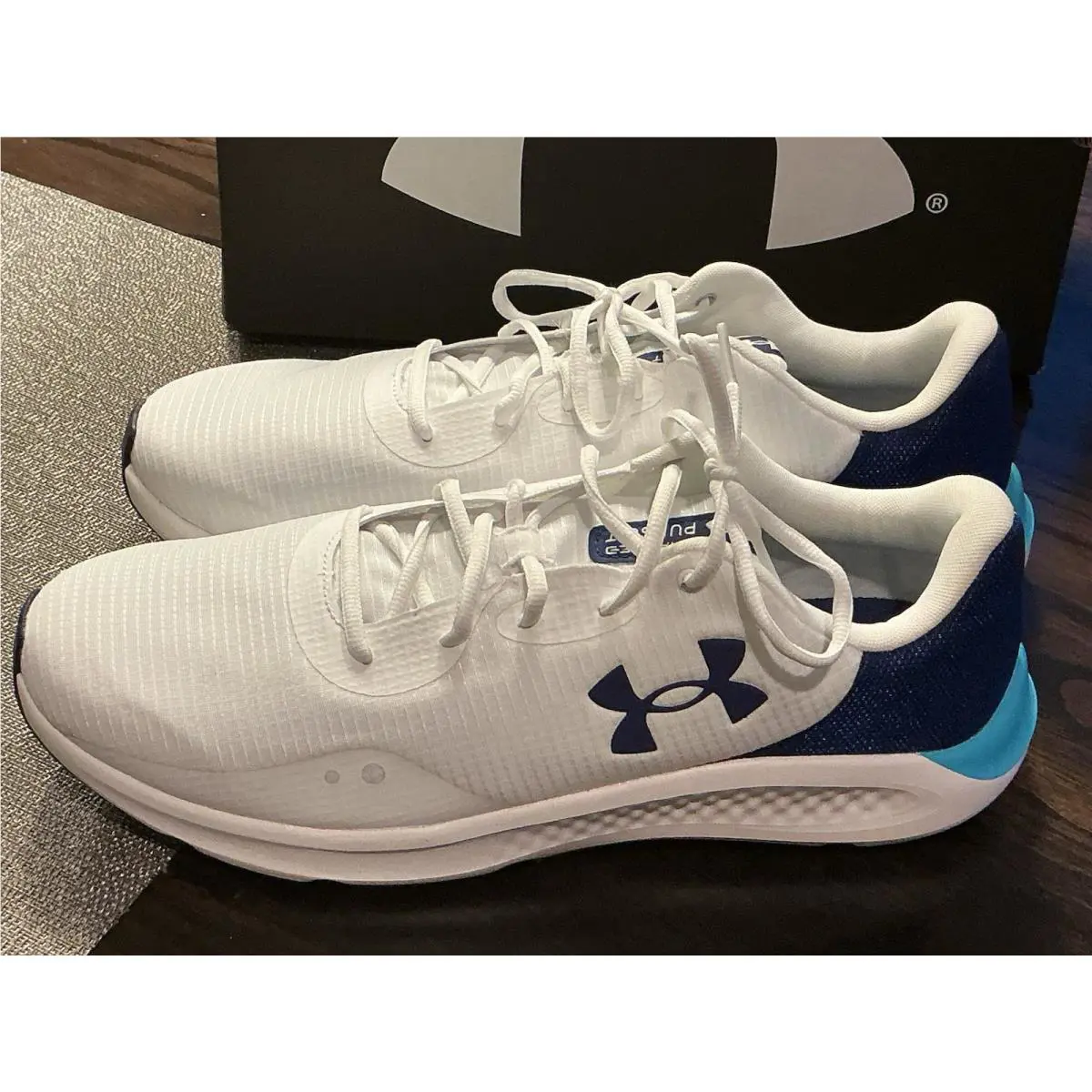 Under Armour shoes - Under Armour Charged Pursuit 3 - 3025424-103 - White 1