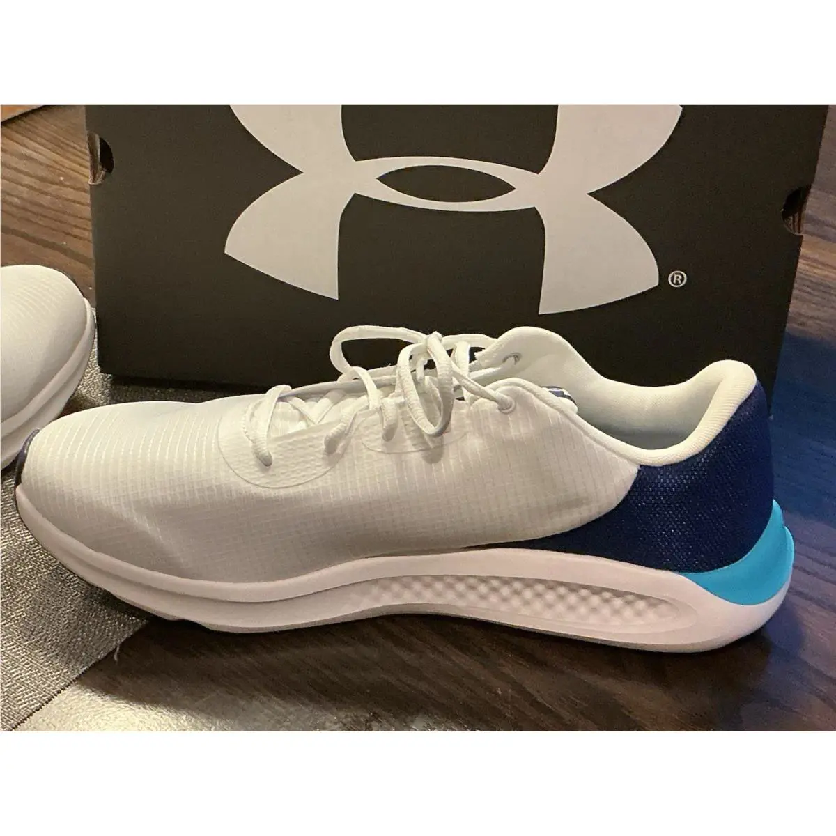 Under Armour shoes - Under Armour Charged Pursuit 3 - 3025424-103 - White 4
