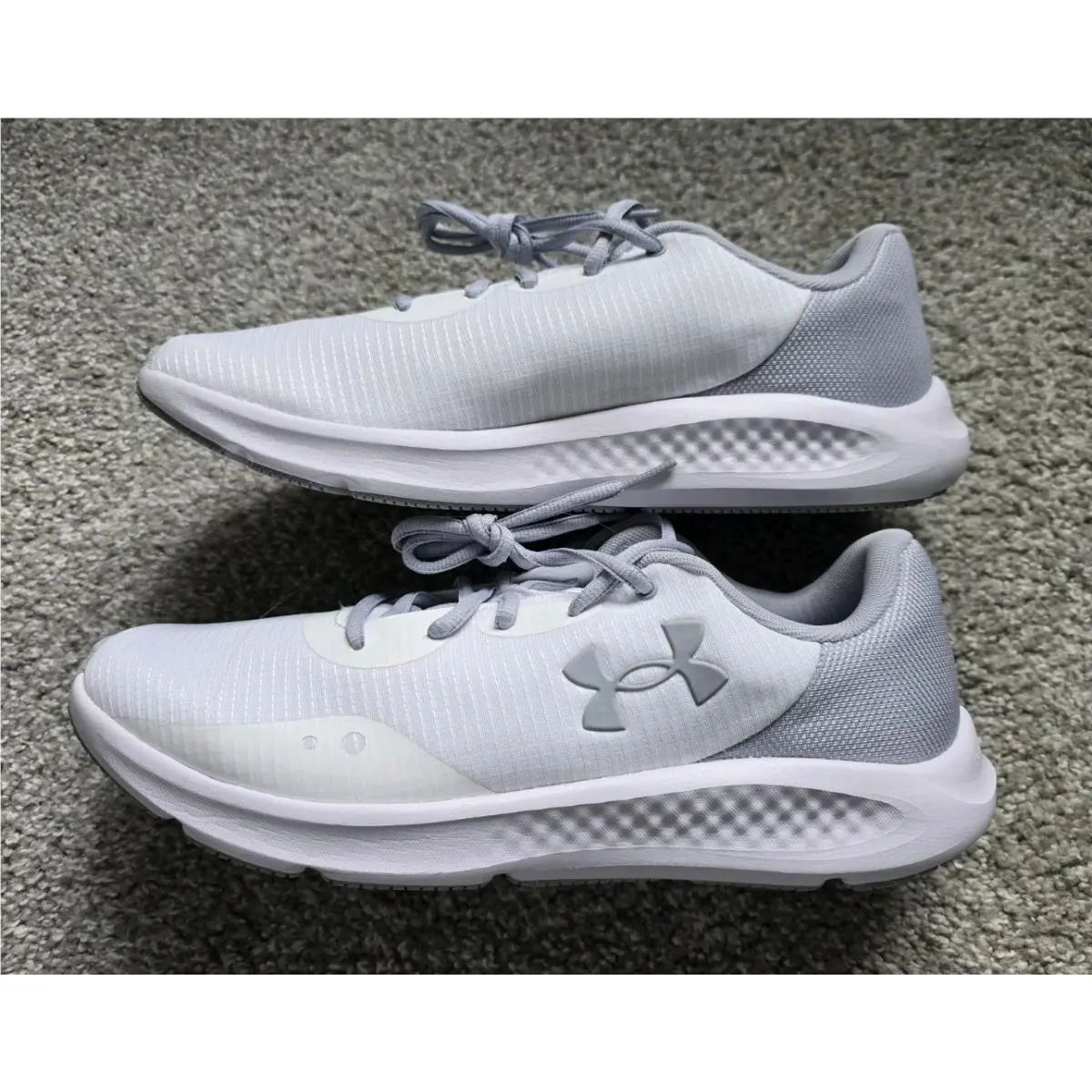 Under Armour Charged Pursuit 3 Tech Running Shoes 3025424-100 Men Size 10.5
