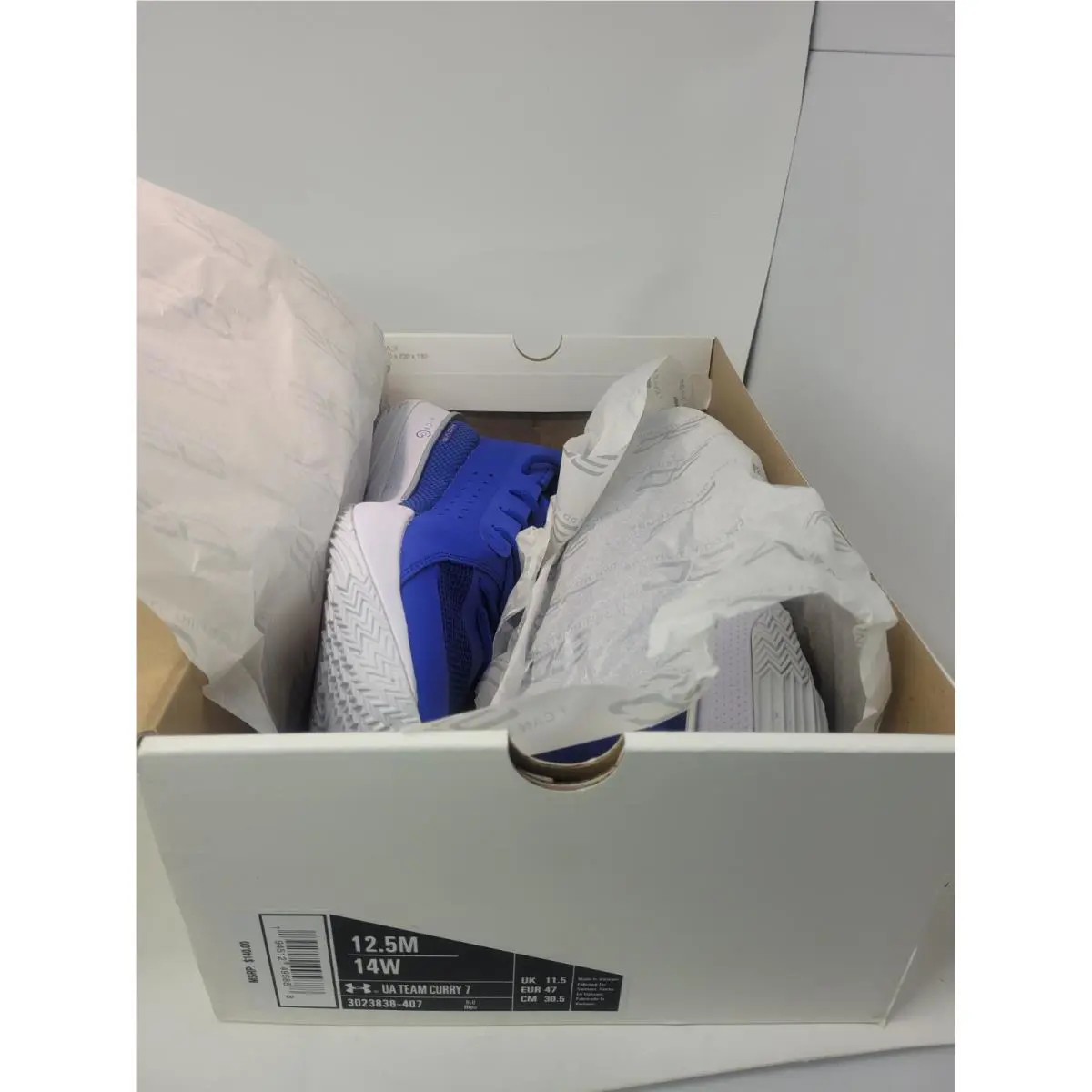 Under Armour shoes - Under Armour Curry 7 - Curry - Blue (UPC: 194512495888) 0