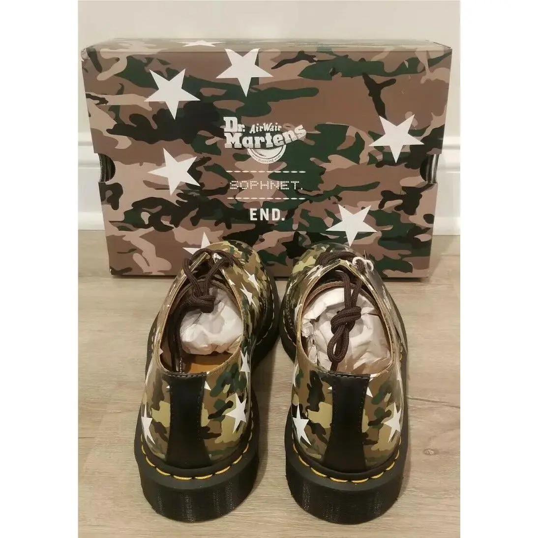 Dr. Martens shoes - End. x Dr. Martens x Sophnet 1461 - Camo (UPC: 190665411423) 3