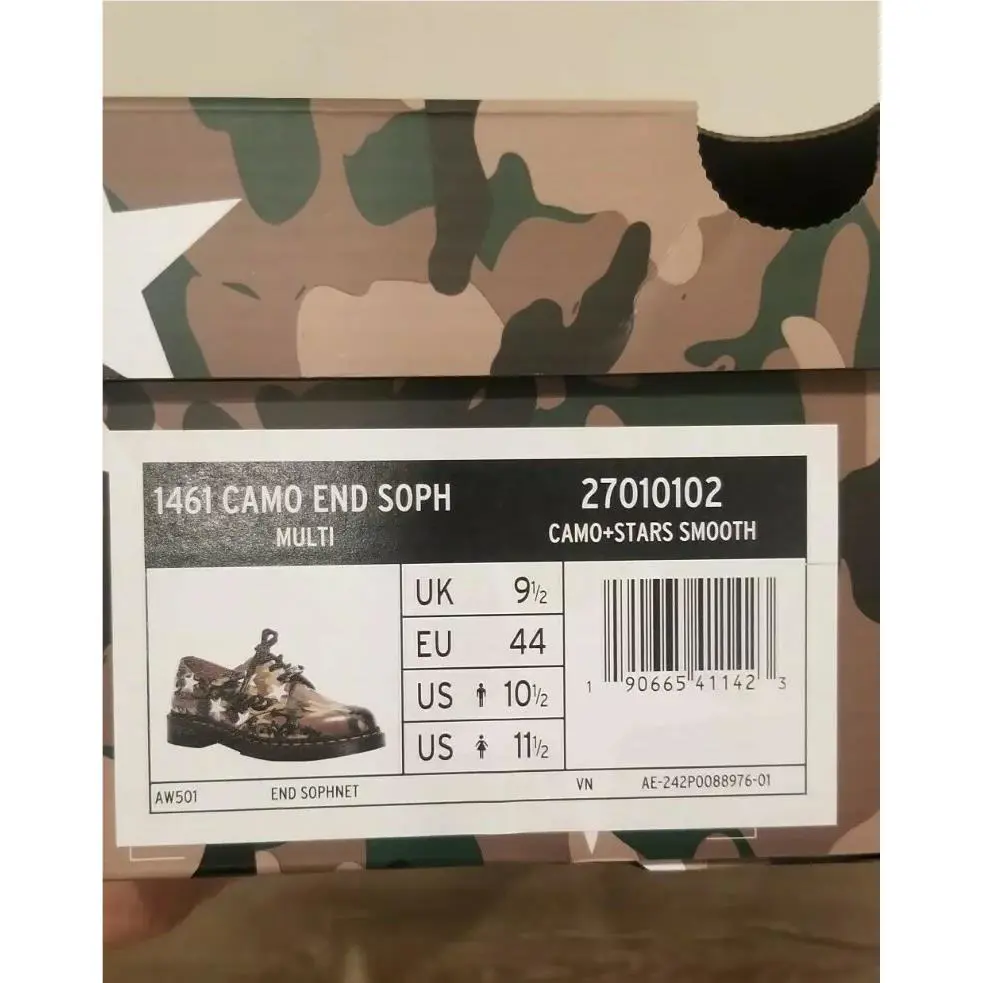 Dr. Martens shoes - End. x Dr. Martens x Sophnet 1461 - Camo (UPC: 190665411423) 10