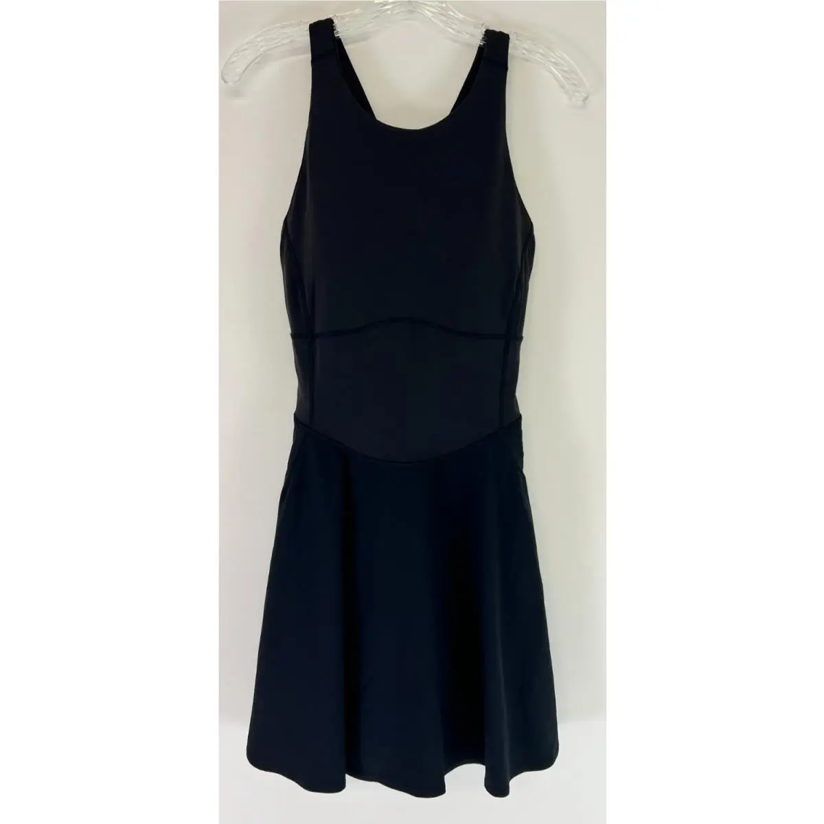 Lululemon Court Crush Dress - Black - Size 10 Tennis Pickleball