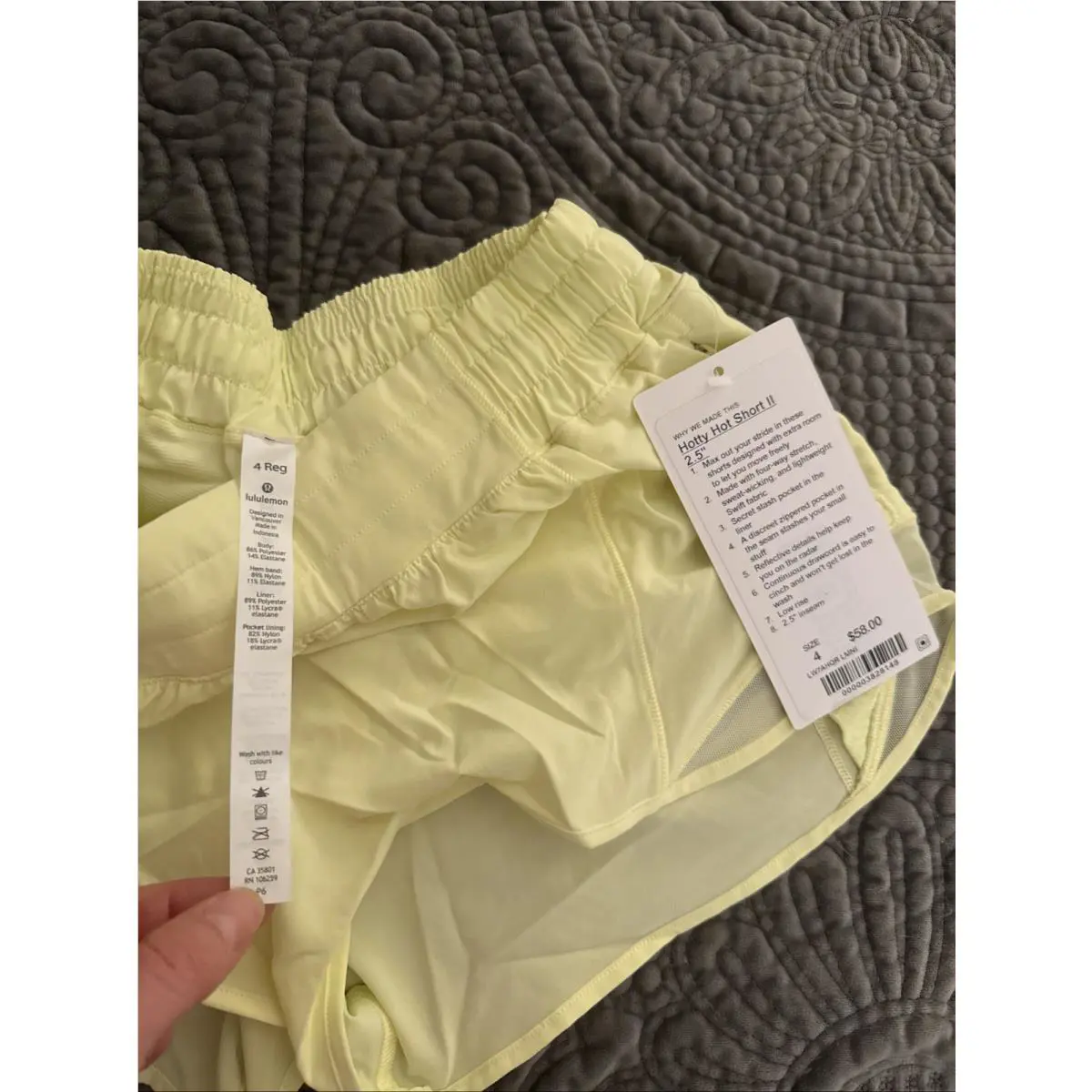 Lululemon clothing  - Yellow 2
