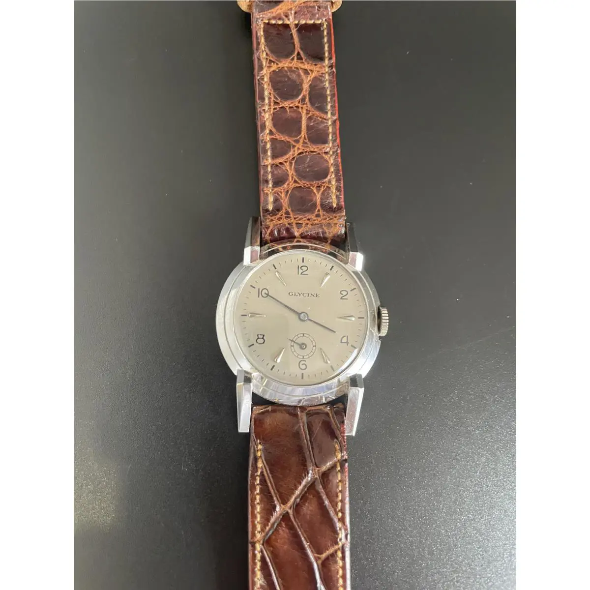 Vinatge Mens  14k Watch by Glycine