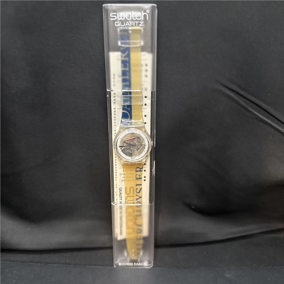 Swatch Quartz GZ157 Jelly D.c. Daimler Chrysler Special Edition Watch 1998
