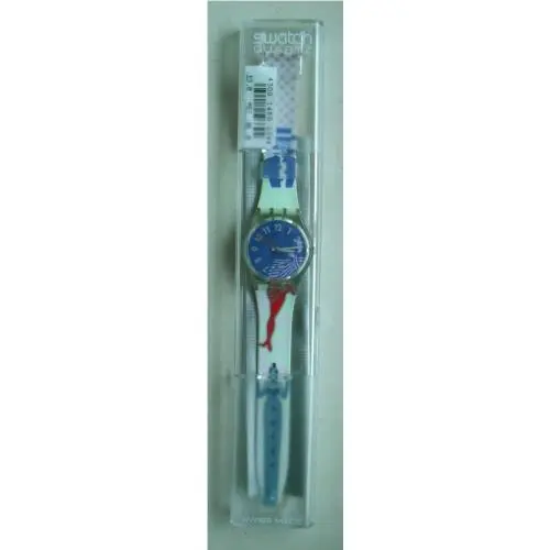 Swatch Watch Gruau GK147 with Case Papers Vintage 1992 Swiss Made Quartz