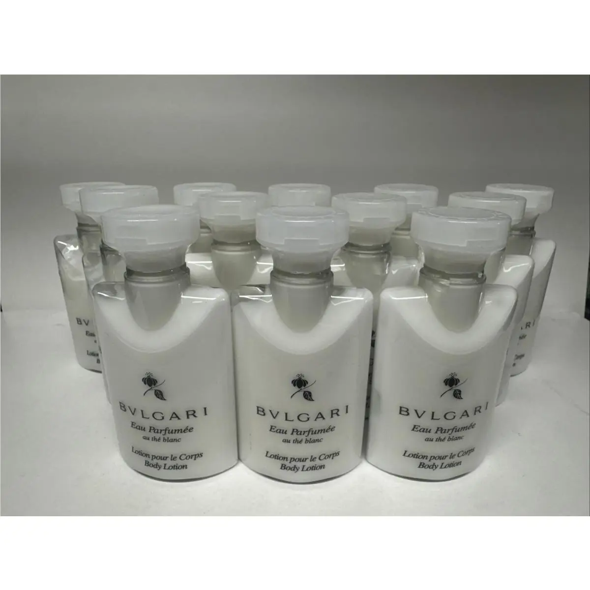 Bvlgari au Thé Blanc White Tea Body Lotion - 1.3 Fl oz / 40 mL Each Pack Of 12