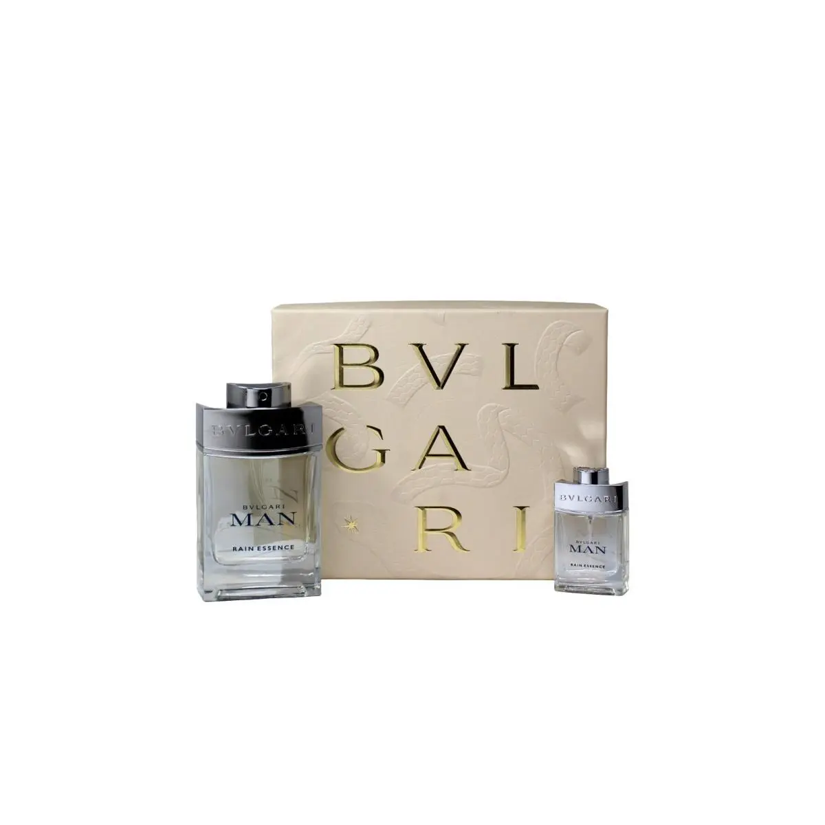 Bvlgari Man Rain Essence 2 Piece Gift Set Eau DE Parfum Spray 100 ML/3.4 Fl.oz