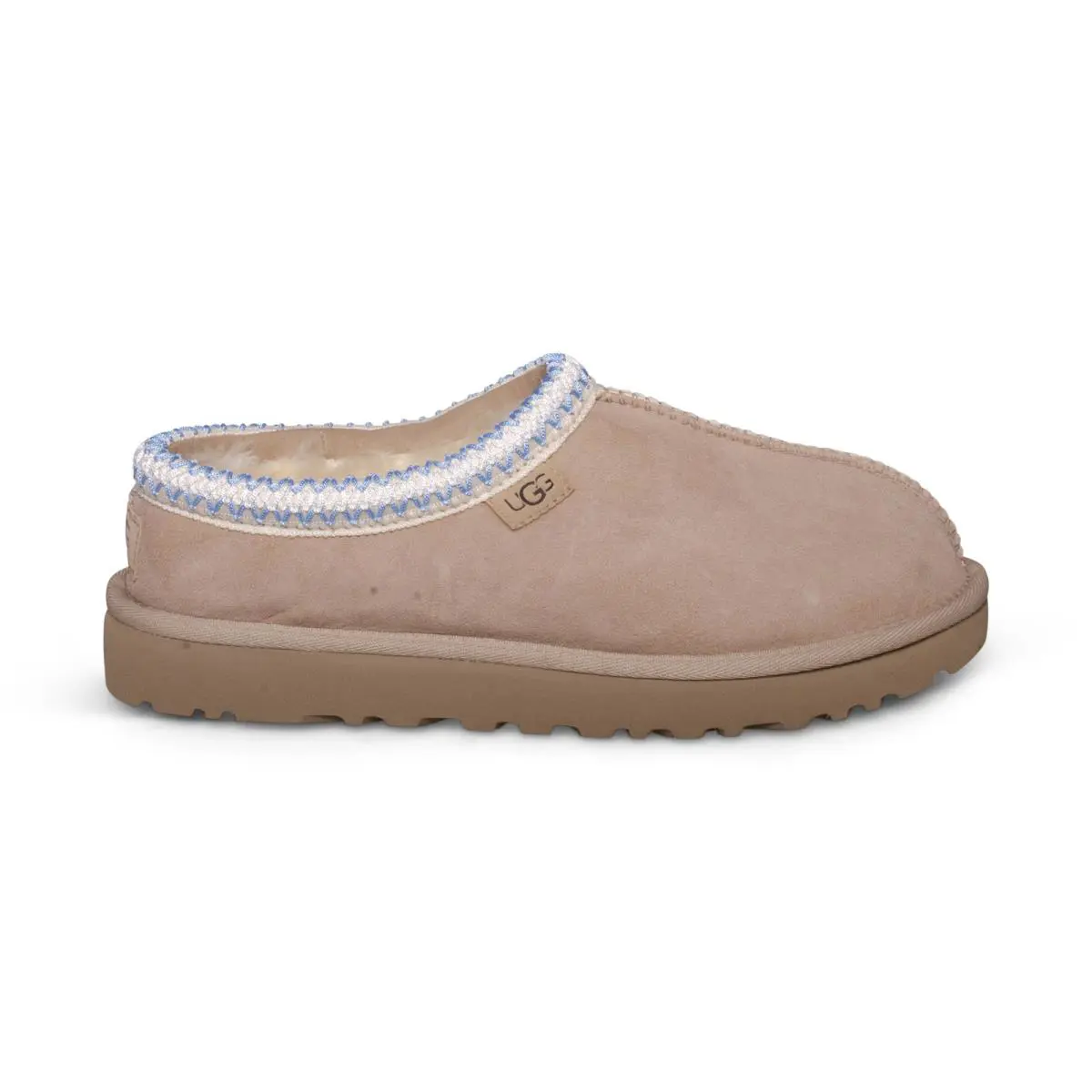 Ugg Tasman Sand Suede Sheepskin Classic Men`s Slippers Size US 9/UK 8 - Sand