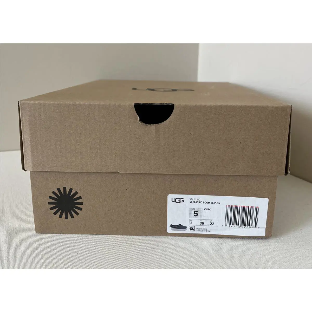 UGG shoes - UGG Boom - Boom - Grey (UPC: 194715220065) 5