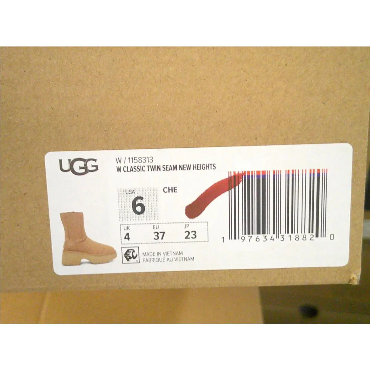 UGG shoes - Chestnut 4