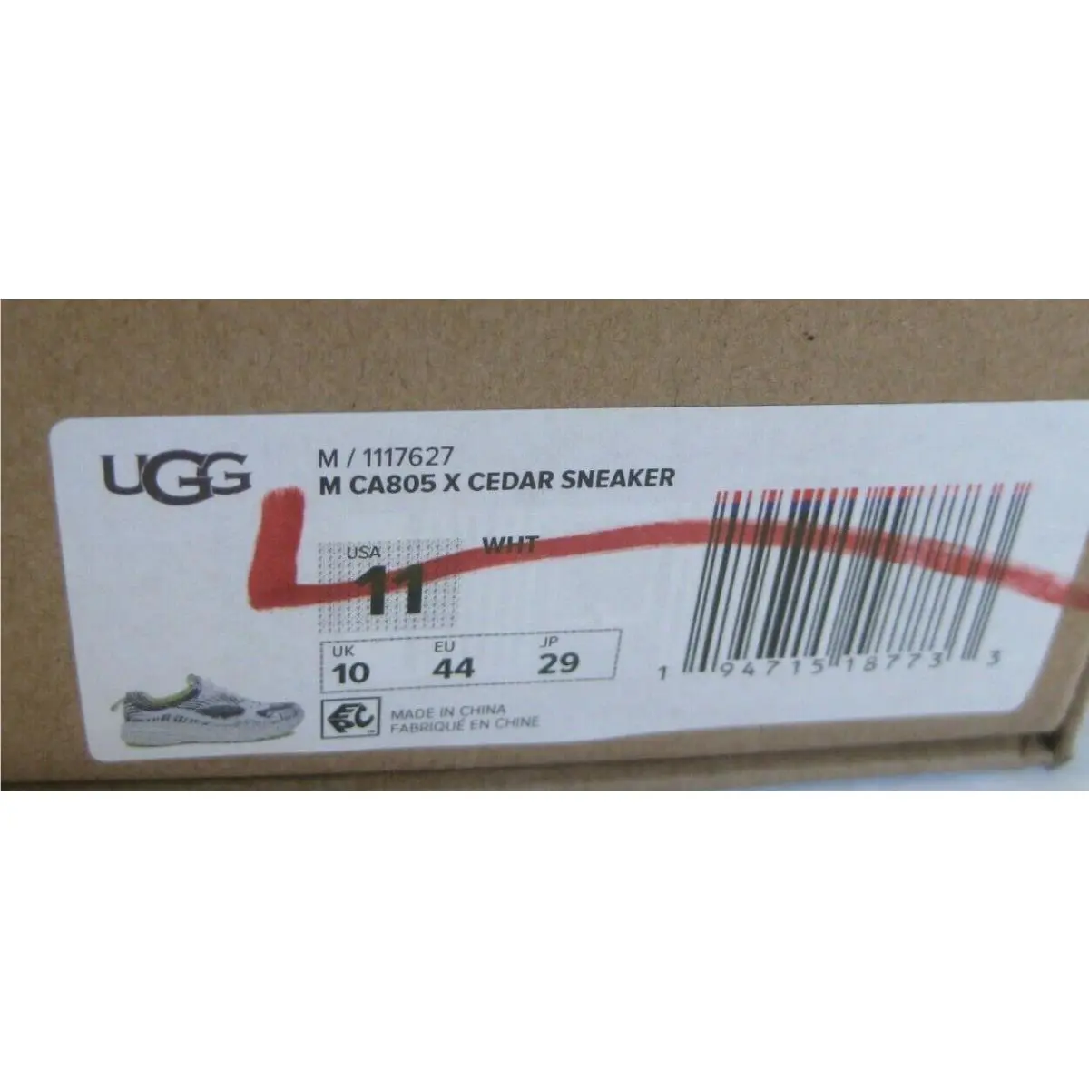 UGG shoes - UGG CA805 X CEDAR - CEDAR - White 4