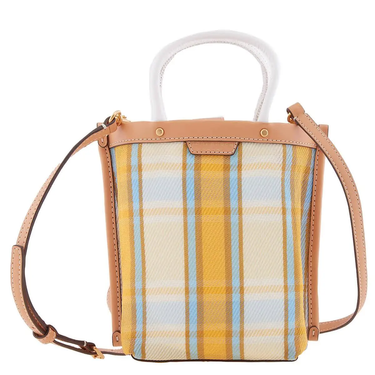 Mini Perry Mesh Tote in Ciel 147262-300 by Tory Burch