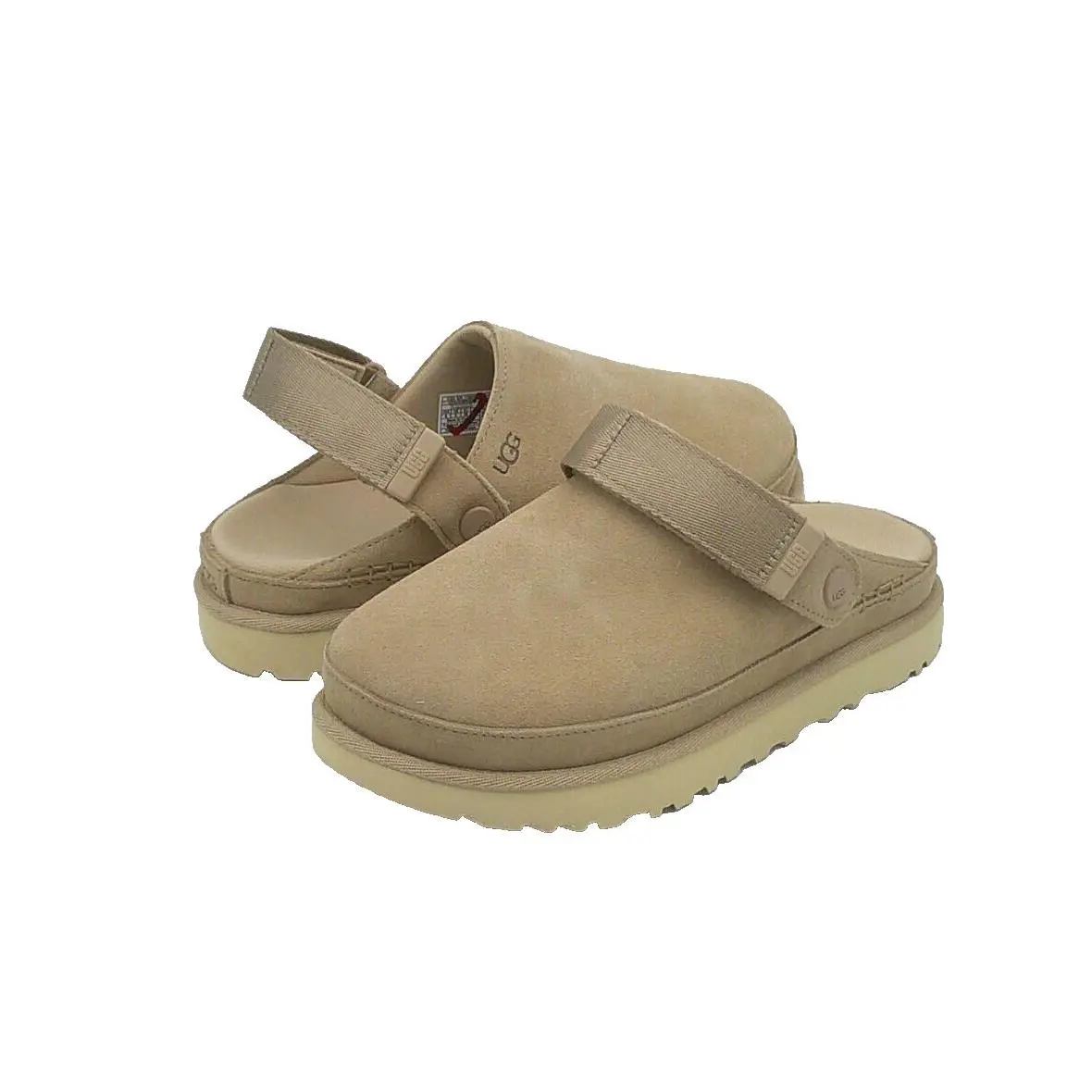 Ugg Goldenstar Clog Women Suede Driftwood US 7.5 /uk 5.5 /eu 38.5 /jp 24.5 - Driftwood