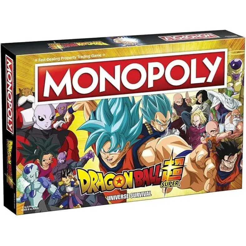 Monopoly Dragon Ball Super Recruit Legendary Warrior Universal Survival