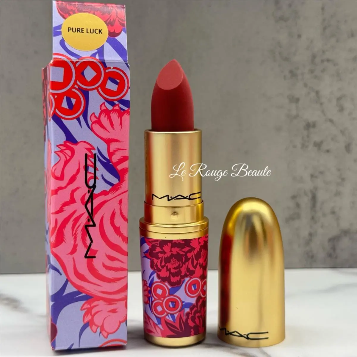 Mac Powder Kiss Lipstick - Pure Luck Limited Edition