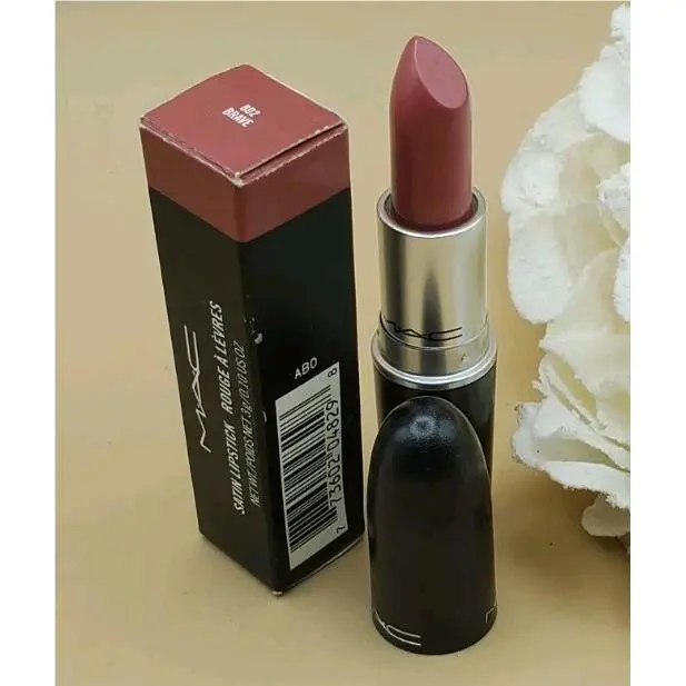 Mac Cosmetics M.a.c Satin Lipstick 802 Brave 0.10 oz