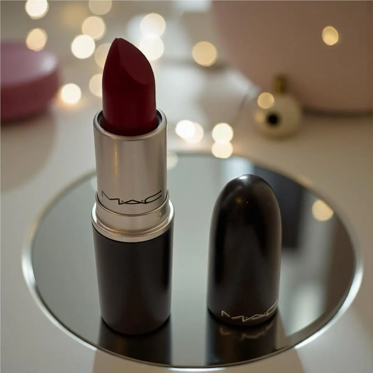Mac Matte Lipstick Shade: Glam A53 - 0.1oz/3g Full Size Rare Box by MAC Cosmetics