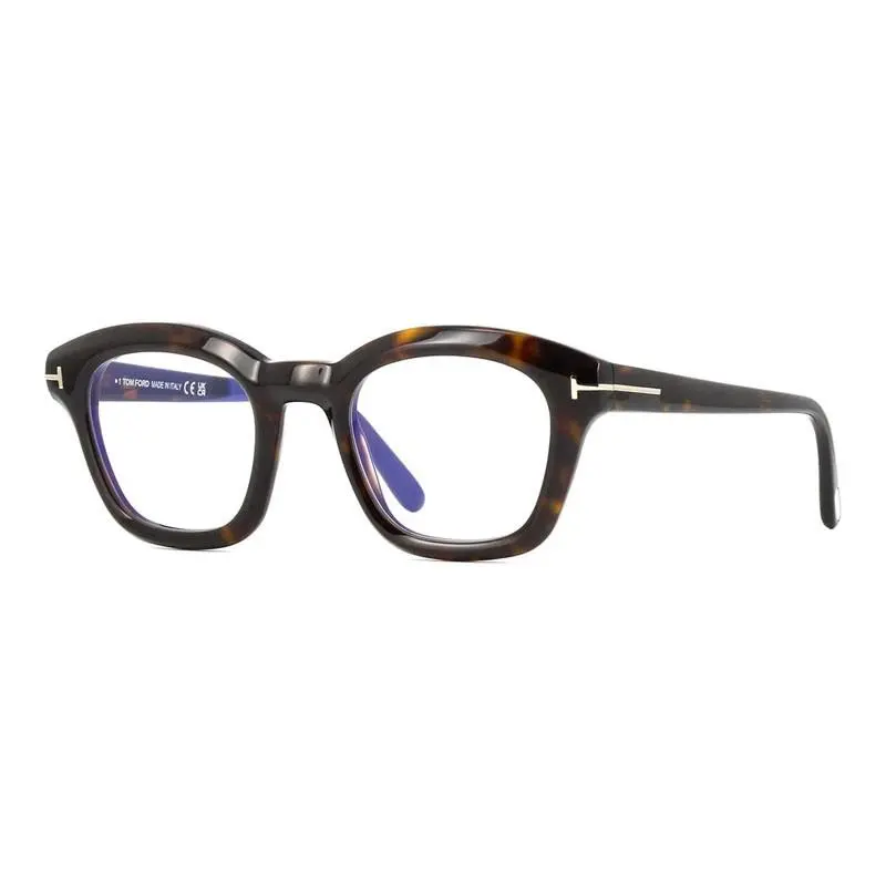 Tom Ford FT5961-B Eyeglasses Eye Glasses 052 Dark Havana 49mm Men