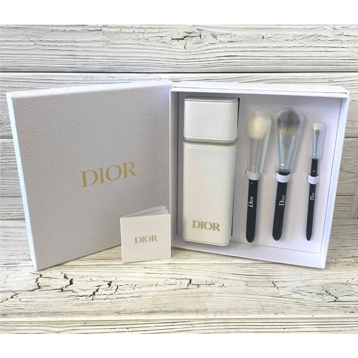 Dior Beauty Welcome Gift Silver - Brush Set Storage Case