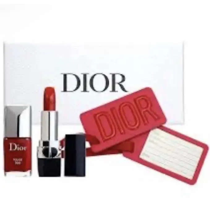 Parfums Christian  Rouge  Lip Gift Set - Luggage Tag Lipstick - Seal by Dior