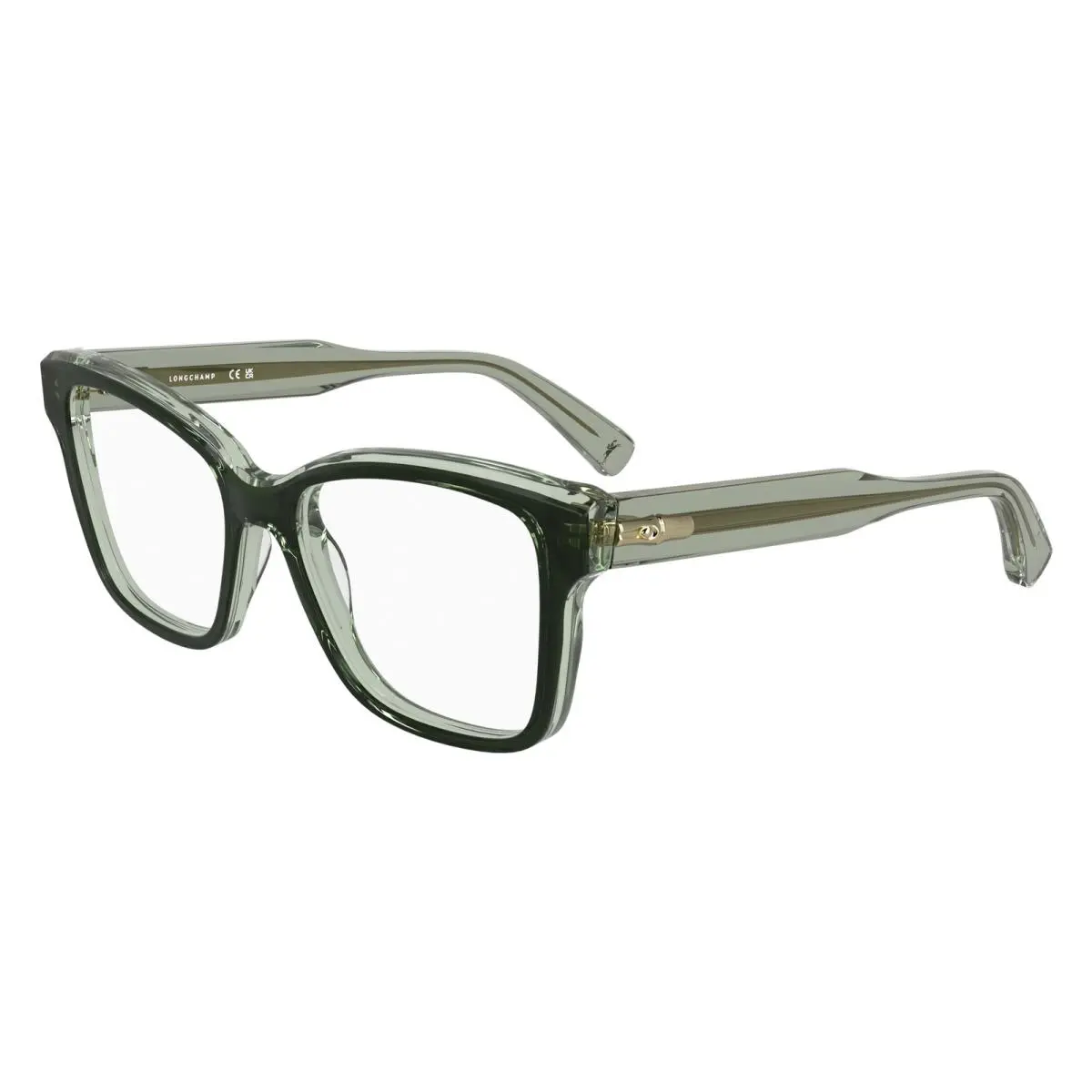 LO2770 Transparent Green 300 Eyeglasses by Longchamp