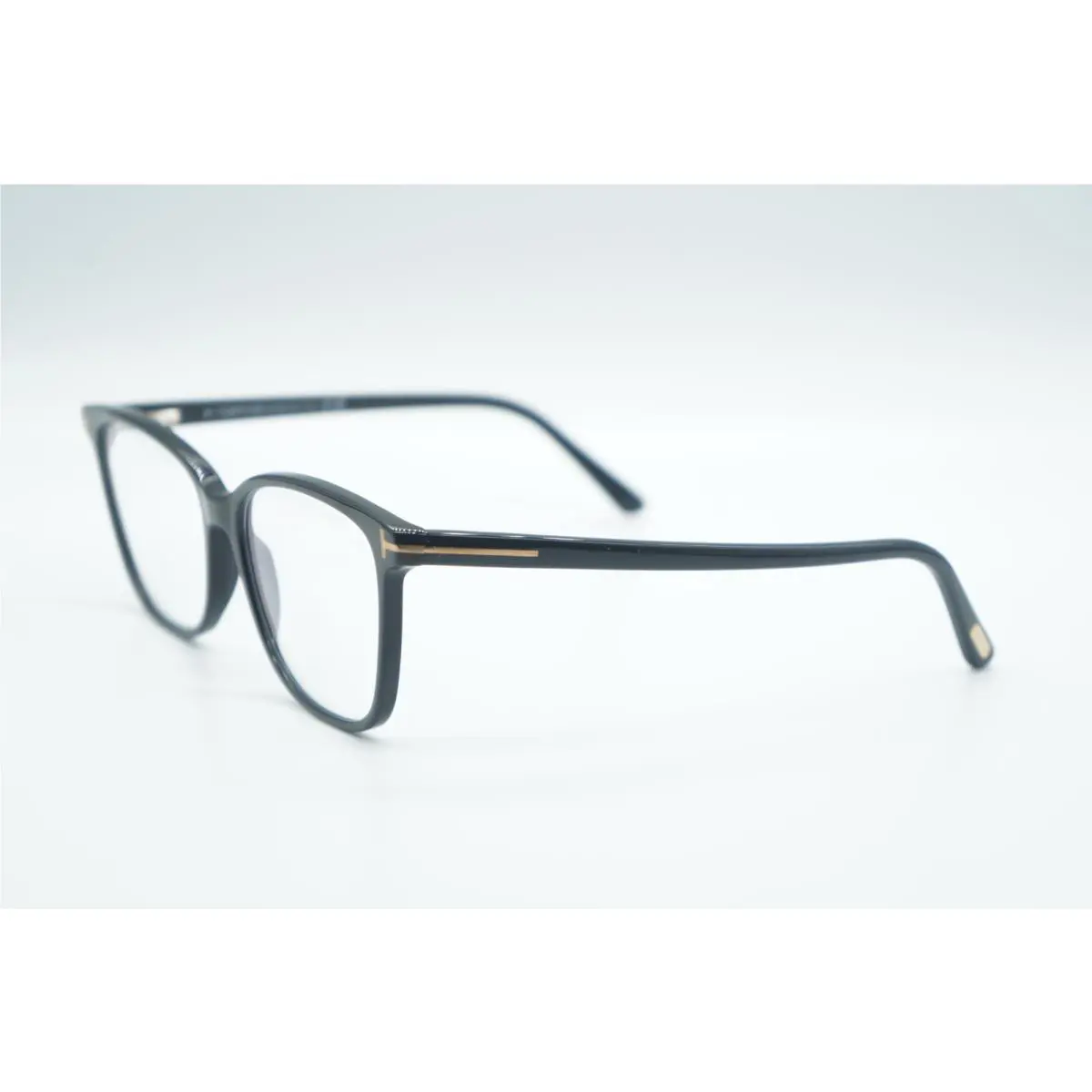 Tom Ford TF 5842-B Eco 001 Shiny Black Eyeglasses Frames 56-15