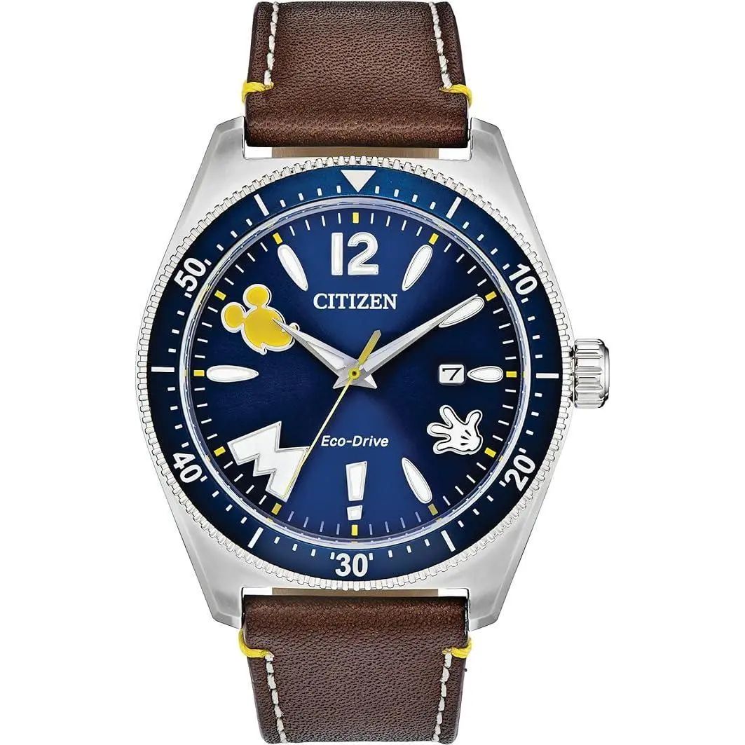 Disney Classic Blue Dial Mens Watch AW1599-00W by Citizen